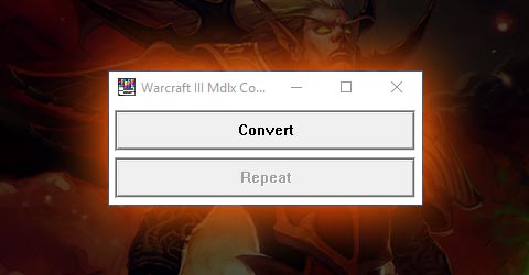 MDLX Converter Tool for Warcraft 3