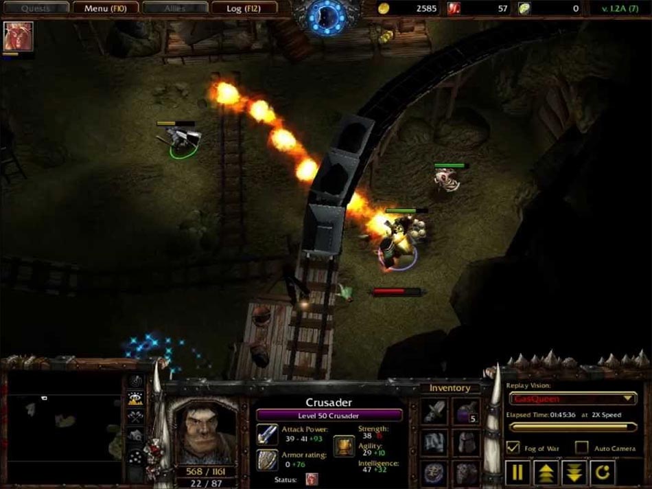 Boss Fight Warcraft 3 Gaia ORPG