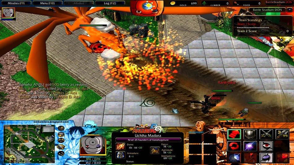 Naruto rpg warcraft 3 гайд