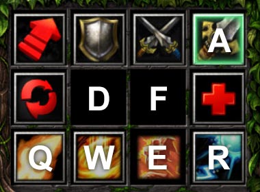 Dota Hero Customkeys QWER