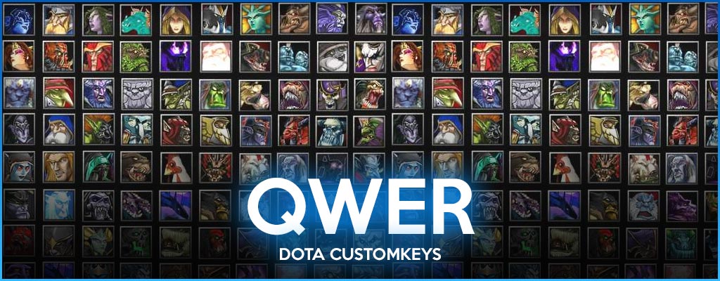 Dota Customkeys QWER (Hotkey Download)