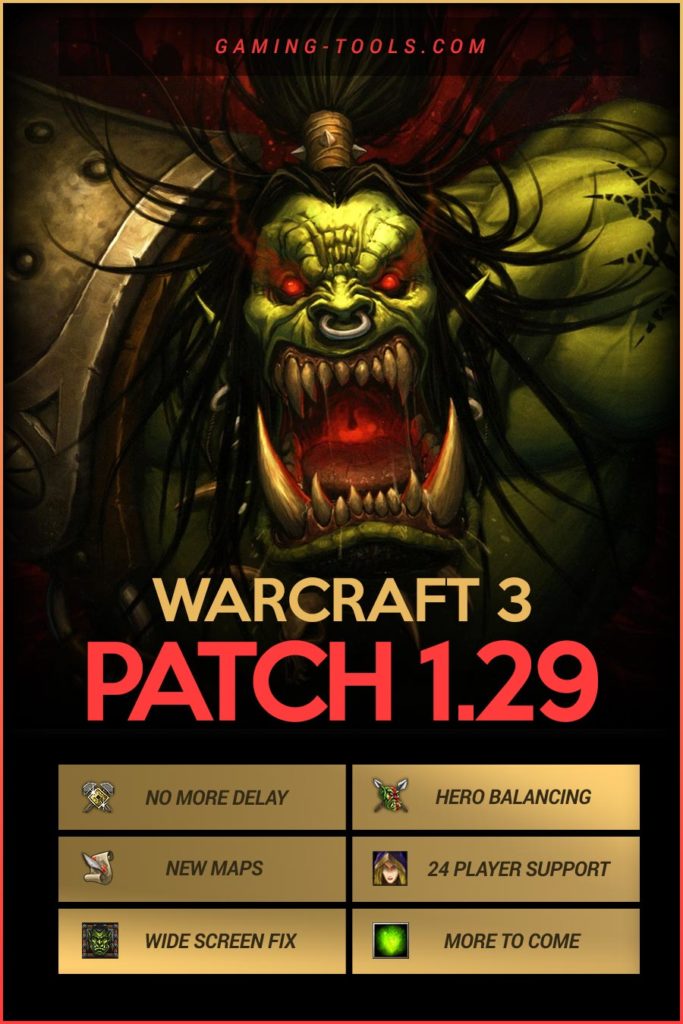 Warcraft 3 Patch 1.29 Infographic