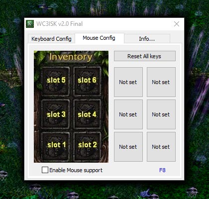 Wc3isk Dota Mouse Configuration