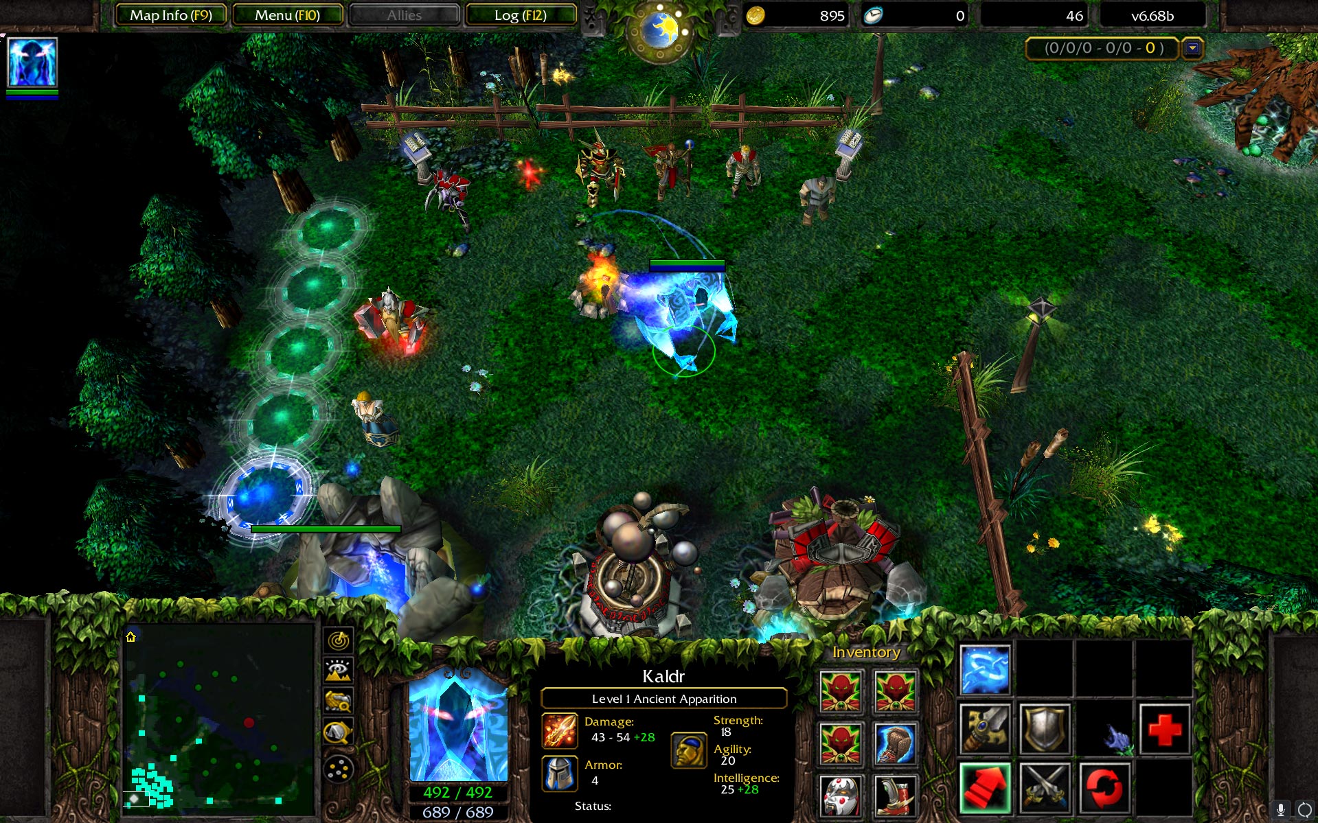 Dota 6.68b Screenshot