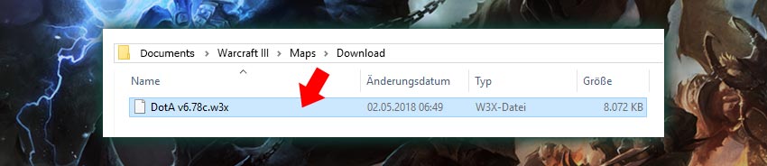 Map Guide Warcraft 3 Dota 6.78c Installation