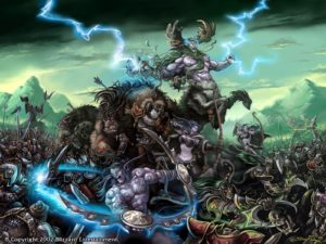 Warcraft 3 Epic Battle Wallpaper