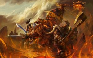 Fire Wallpaper Warcraft