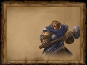 Warcraft 3 Human Pergament Background