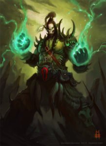 Warcraft 3 Orc Shaman Caster Artwork