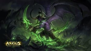 Warcraft 3 Epic Illidan Demon Hunter Wallpaper