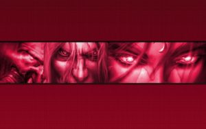 Warcraft 3 The Frozen Throne Red Wallpaper