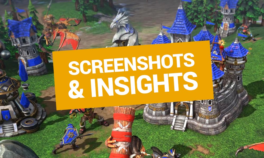 Warcraft 3 Reforged Leaked Beta Screenshots and Gameplay Insights