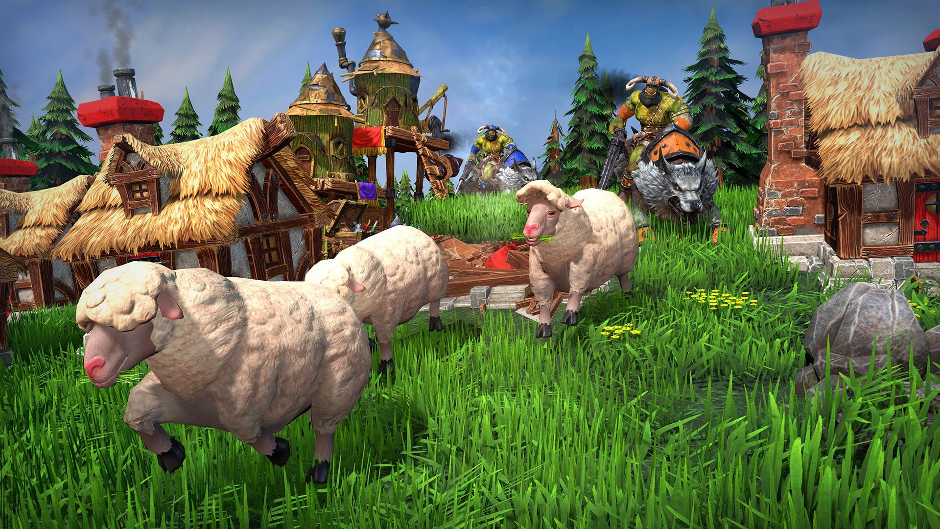 Warcraft 3 Reforged Sheeps