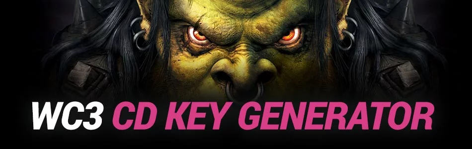 Warcraft 3 CD Key Generator