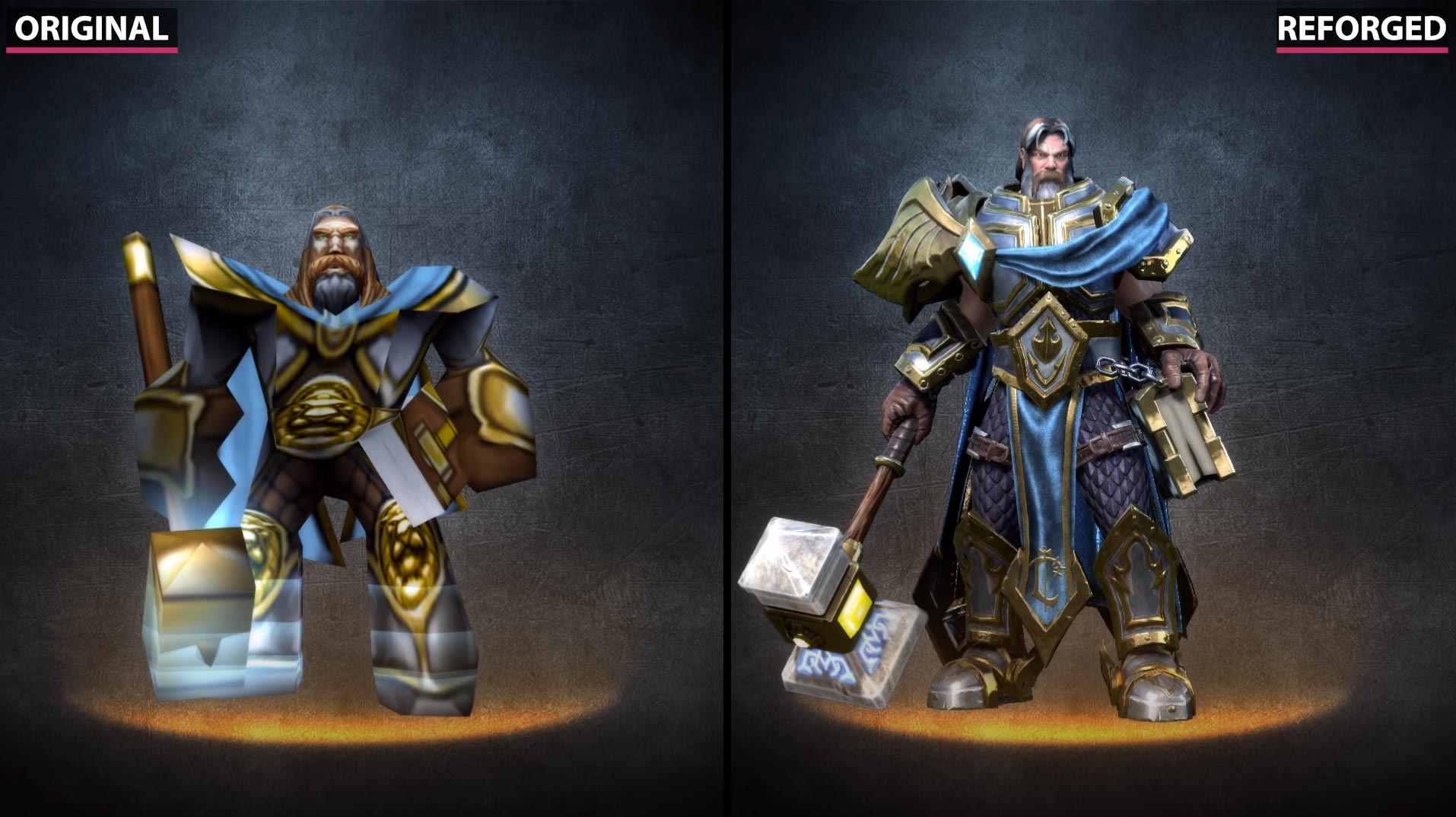 Warcraft 3 Reforged Paladin Comparison