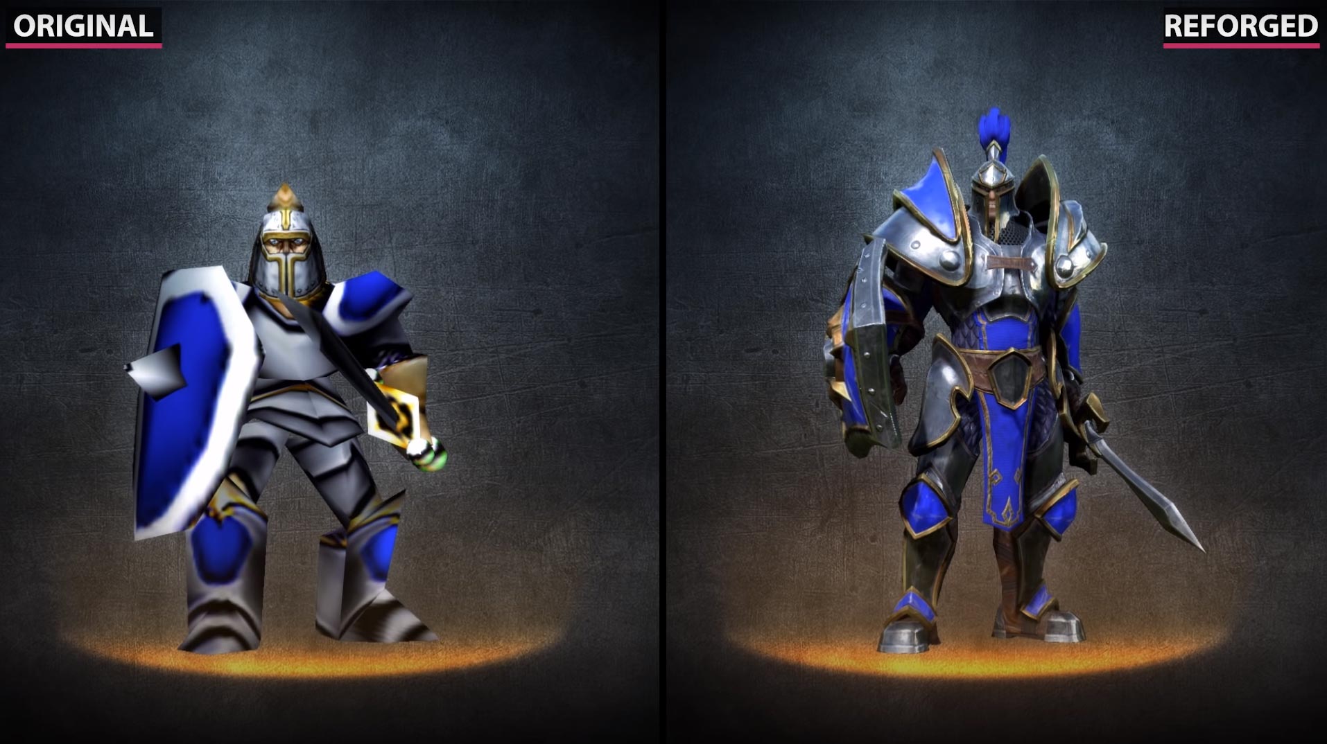 Warcraft 3 Reforged Footmen Comparison