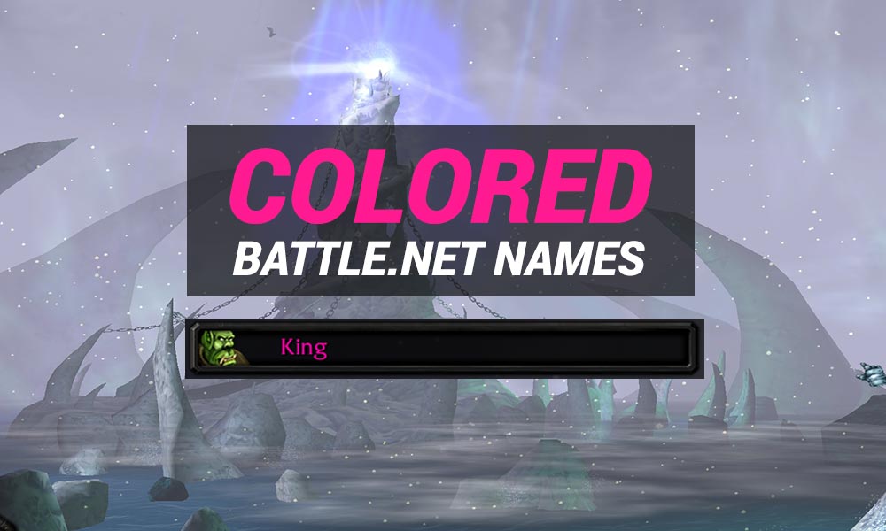 Warcraft 3 Colored Battle.net Names