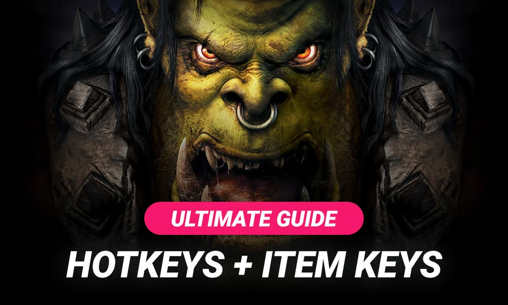 how to set up hotkeys and macros for warcraft 3