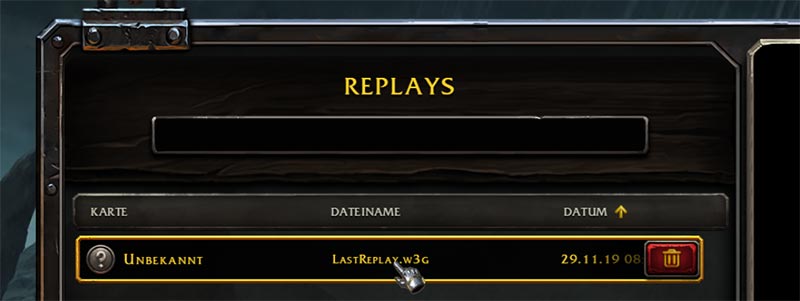 Warcraft 3 Reforged Replays