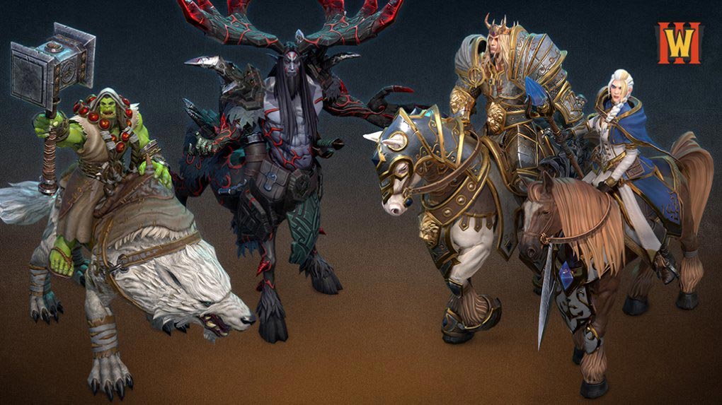 Warcraft 3 Reforged hero Skins