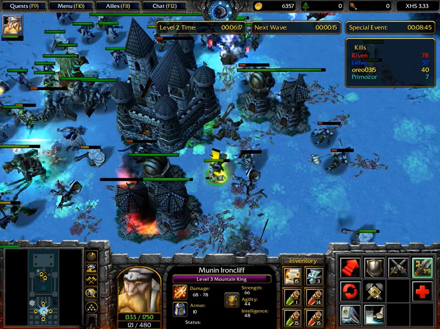X Hero Siege Screensho 