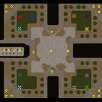 Footmen Frenzy Map Preview