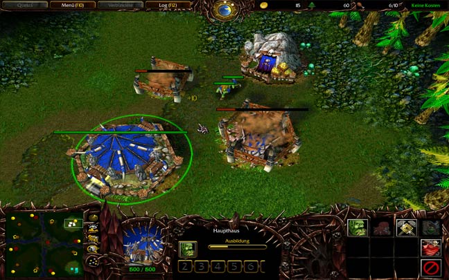 Warcraft 3 Demon UI Dota Mod