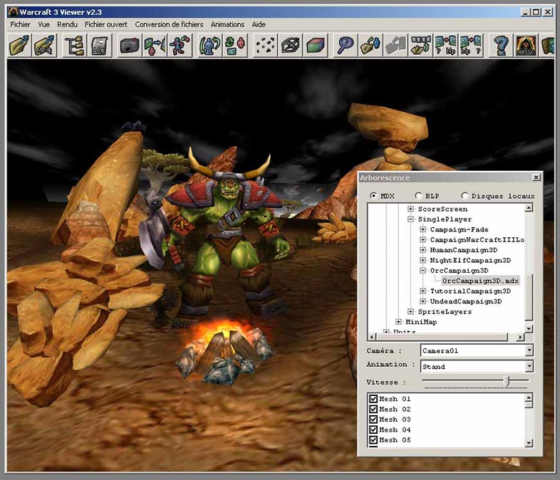 Warcraft 3 Viewer Screenshot