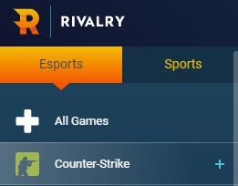 Rivalry Counterstrike Bets