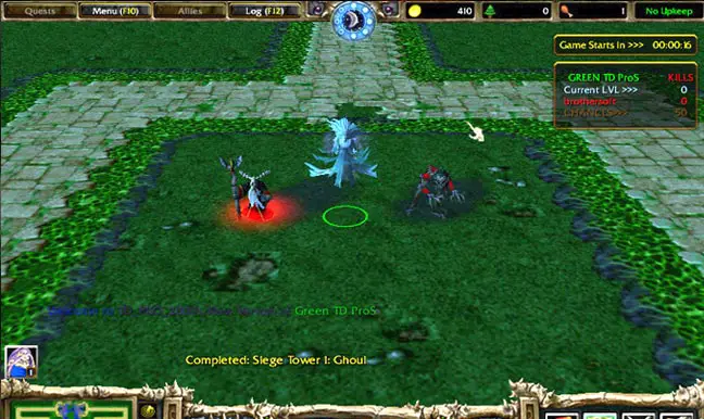 Map warcraft 3 pokemon defense tower