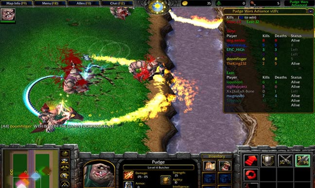 pudge wars ai map